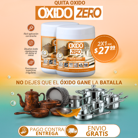 Combo Quita Oxido 2x1