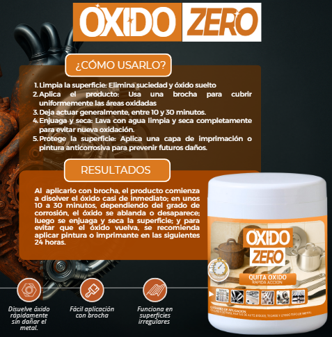 Combo Quita Oxido 2x1