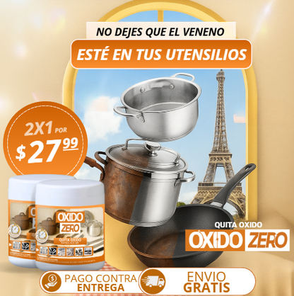 Combo Quita Oxido 2x1